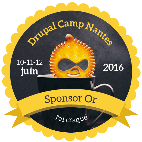 Drupal Camp Nantes 2016 logo